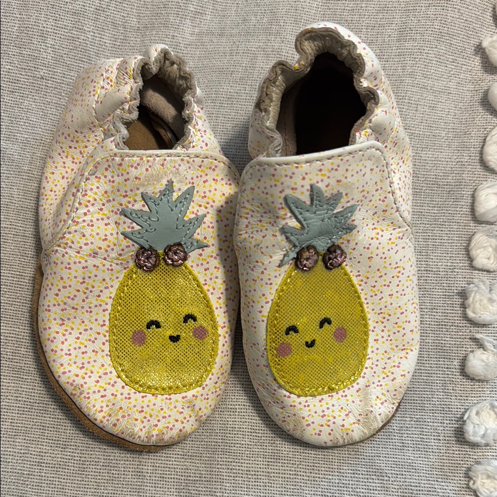 Robeez Pineapple Baby Shoes